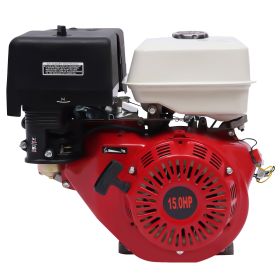 420CC 15HP 4-Stroke Portable Gasoline Engine Motor 3000-3600rpm/min 9700W Horizontal Go Kart Motor OHV for Home Back Up&RV Ready