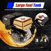 15HP 4-Stroke 420cc OHV Horizontal Shaft Gas Engine Recoil Start Go Up&RV Ready Kart Motor