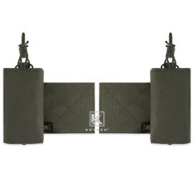KRYDEX RANGER GREEN Expander Radio Magazine Pouch For MK3 MK4 JPC LBX Micro Fight Tactical Chassis Storage Accessories Pouch